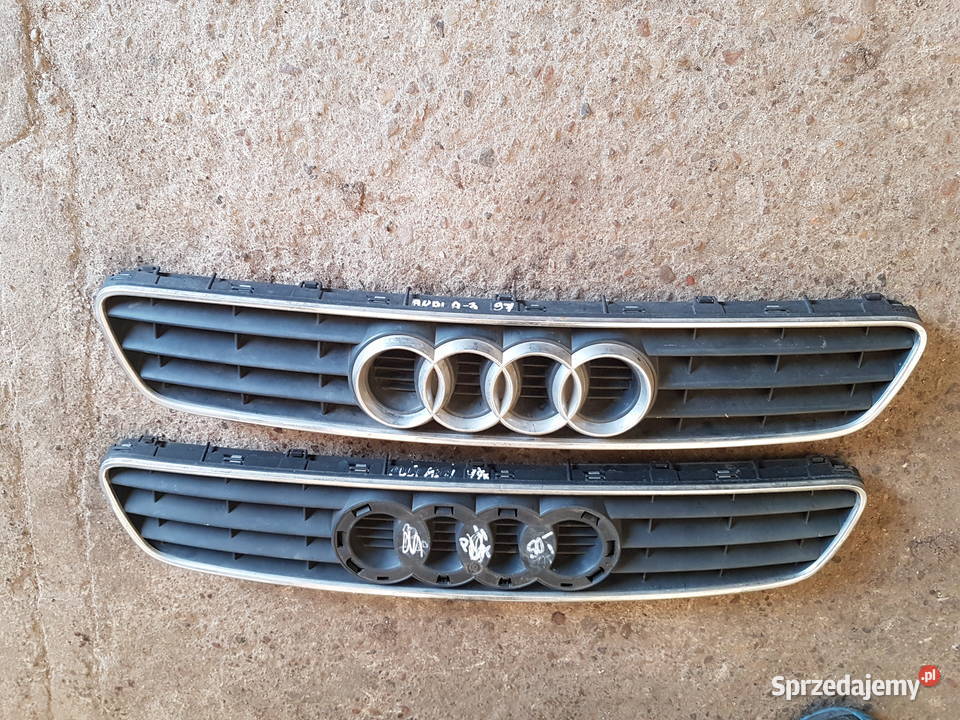 AUDI A3 8L 1997 ATRAPA GRILL ZNACZEK 8L0807683 Atrapy wielkopolskie Turkowice sprzedam