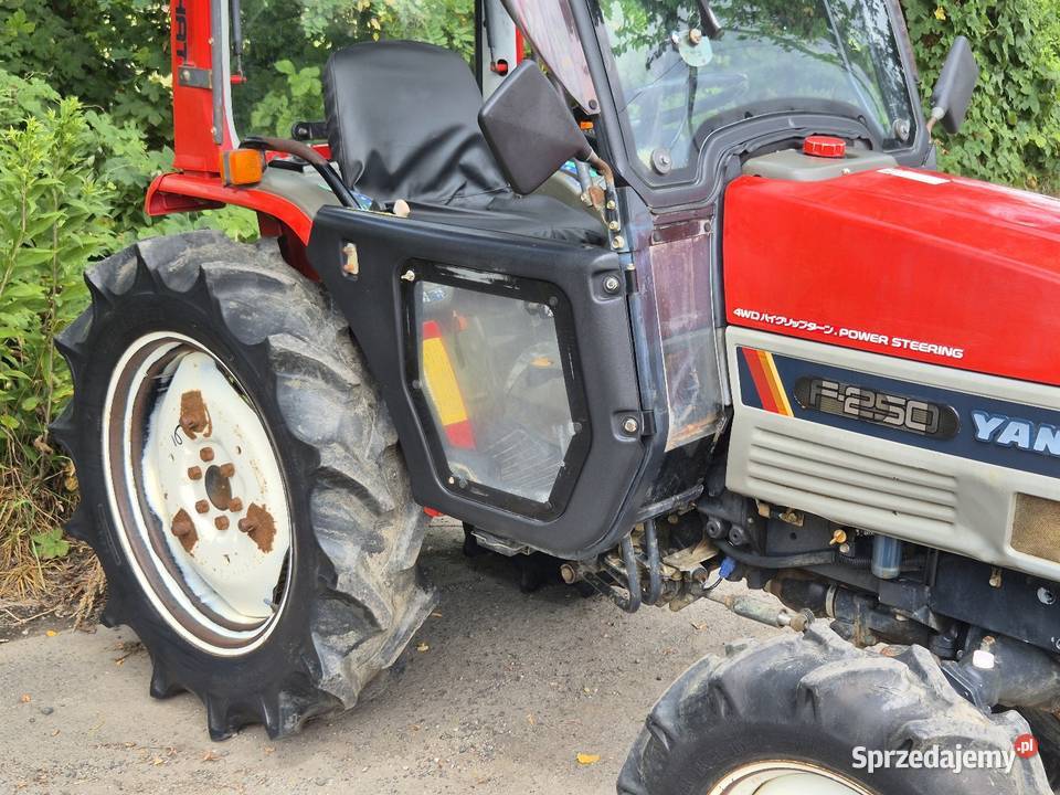 Traktorek YANMAR AF250D 25 44 Glebogryzarka dolnośląskie Małuszyn