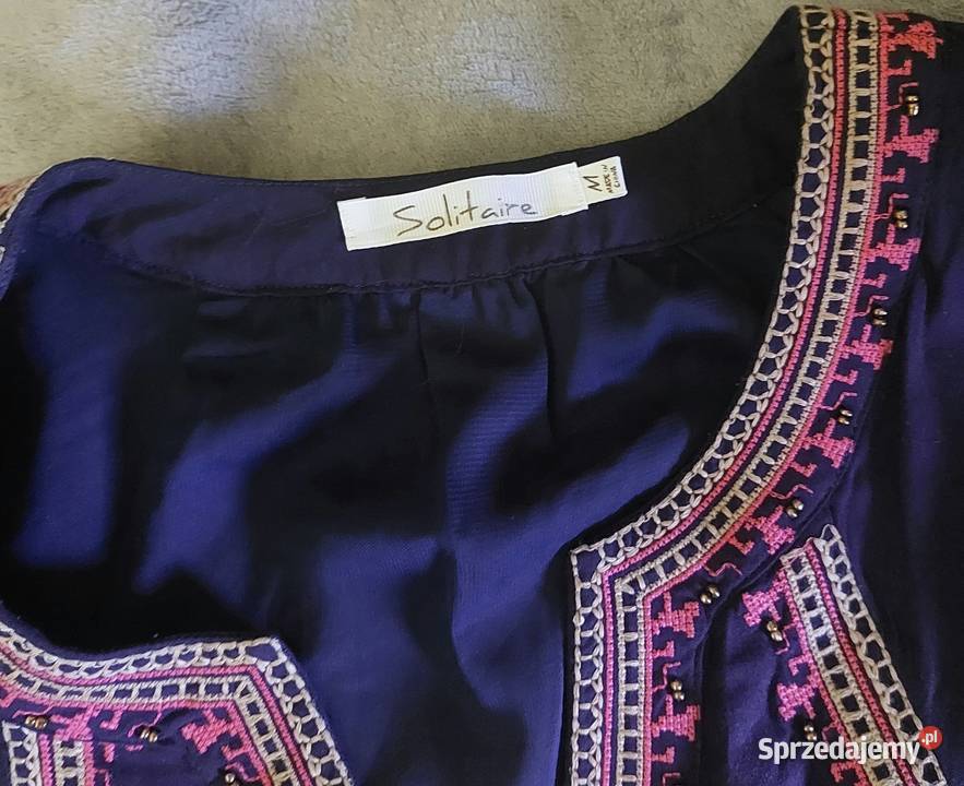 Sukienka z haftem Rozmiar 38(M) Józefów Roztoczański