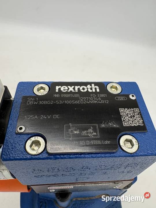 Rexroth DBW 30 BG2 53 100S6EG24N9K4R12 Warszawa