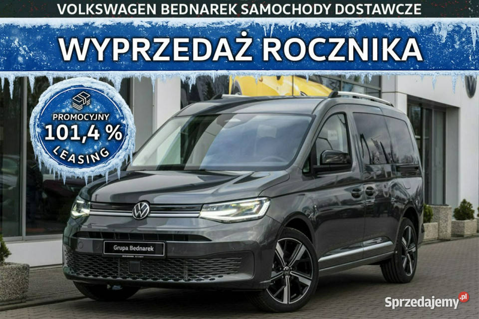 Volkswagen Caddy Maxi Style 20 TDI 122 DSG Łódź