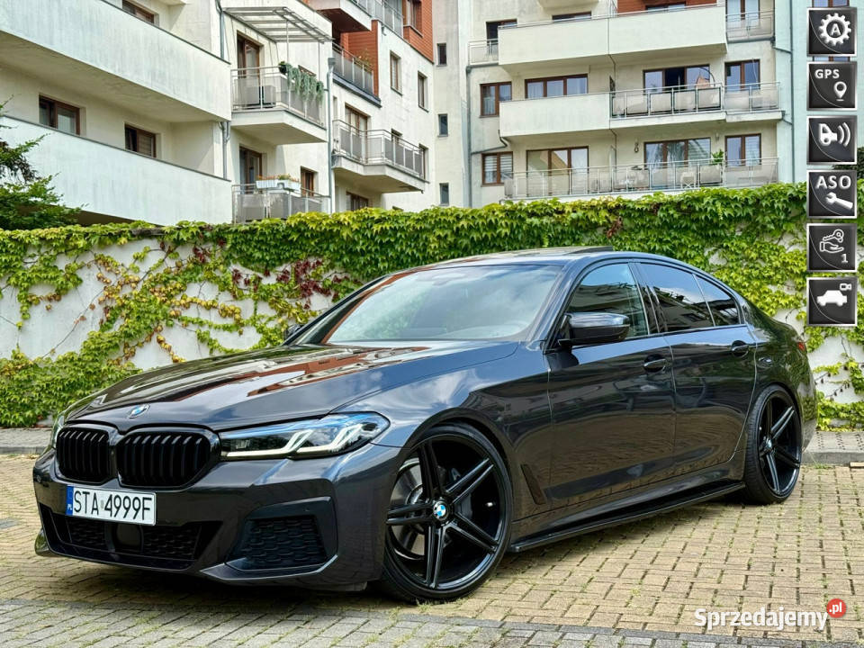 BMW 540 540i G30 2017 podgrzewane fotele