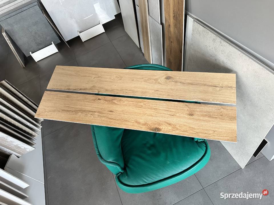 Gres Szkliwiony deska Carvalho Light Gold 20x120 Płytki podłogowe łódzkie Opoczno