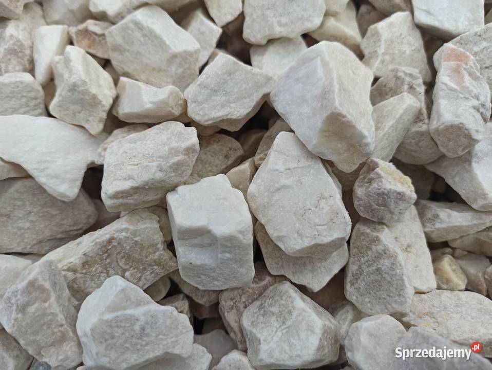Grys Biała Marianna biały kamień Grys Granitowy śląskie Katowice