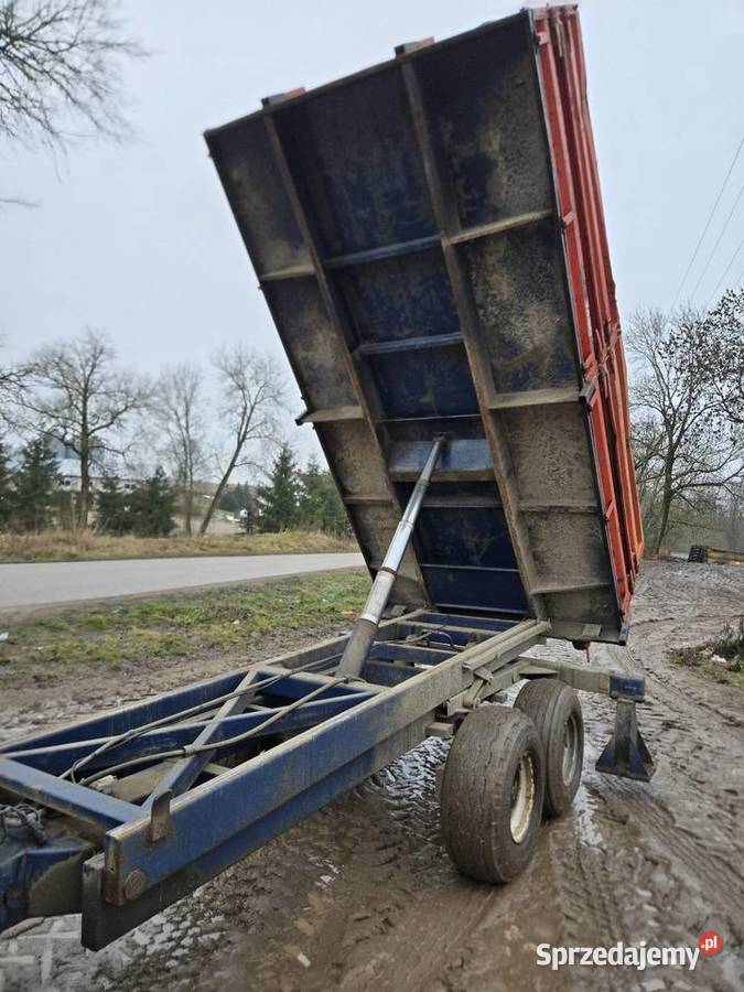 Taso T8 Przyczepa wywrotka 8000 podlaskie Szołtany