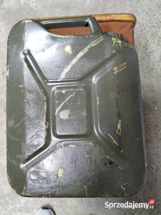 Zabytkowy Kanister Metalowy 5L NRD DDR TGL lubelskie Lublin