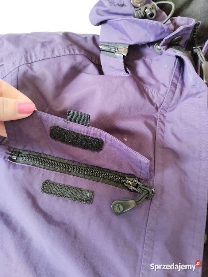 Kurtka narciarska HiTec w kolorze fioletowym Hażlach