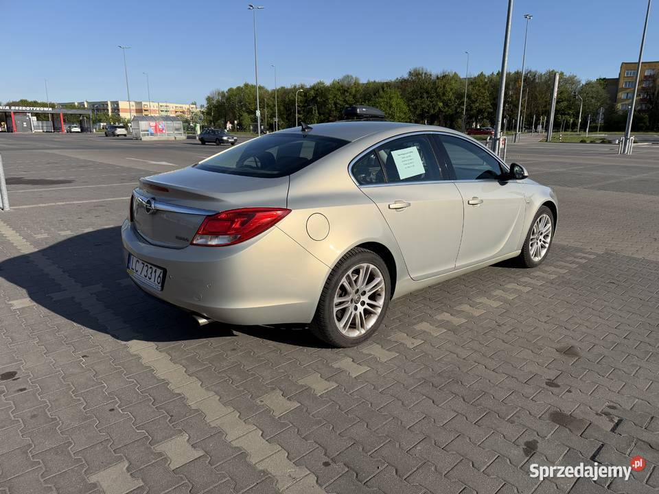 Opel Insignia 20 Turbo 2009 rbenzyna automat lubelskie