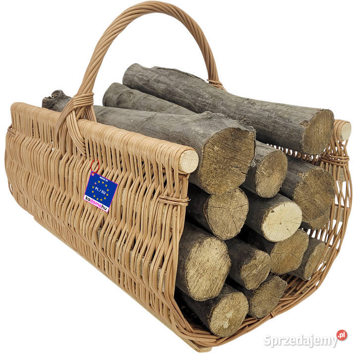 Kosz wiklinowy na drewno Rynna 60x47x40 koszyk Stalowa Wola sprzedam