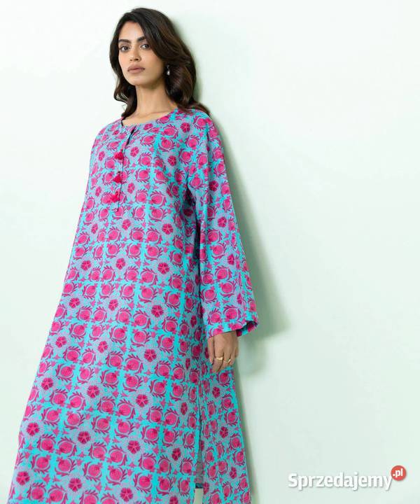 Długa tunika XXL 44 3XL 46 plus size bawełna Szczecin