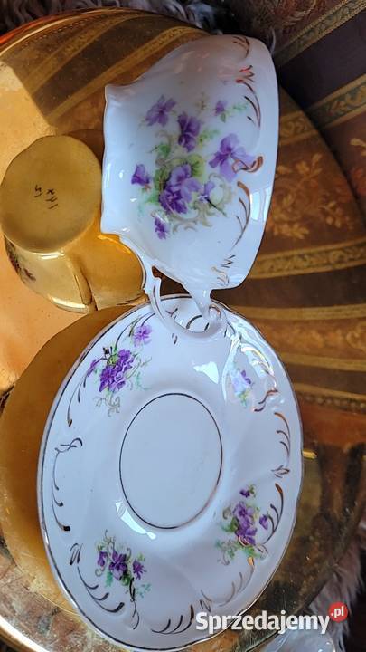 Fiolki carl Tielsch Zestaw do kawy herbaty pirkn Porcelana i szkło Oświęcim
