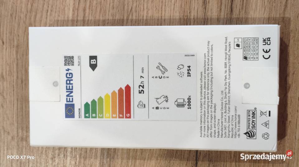 NOWY Smartfon Honor X5c Plus 464GB 674 50Mpix Niepołomice