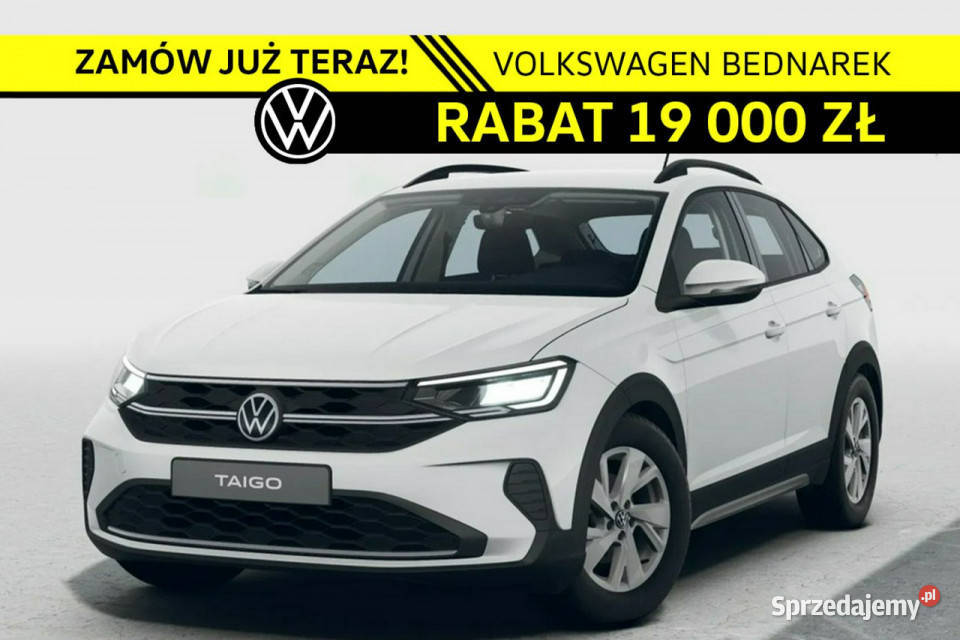 Volkswagen Taigo Nowa wersja Pure 10 TSI 116 DSG Łódź