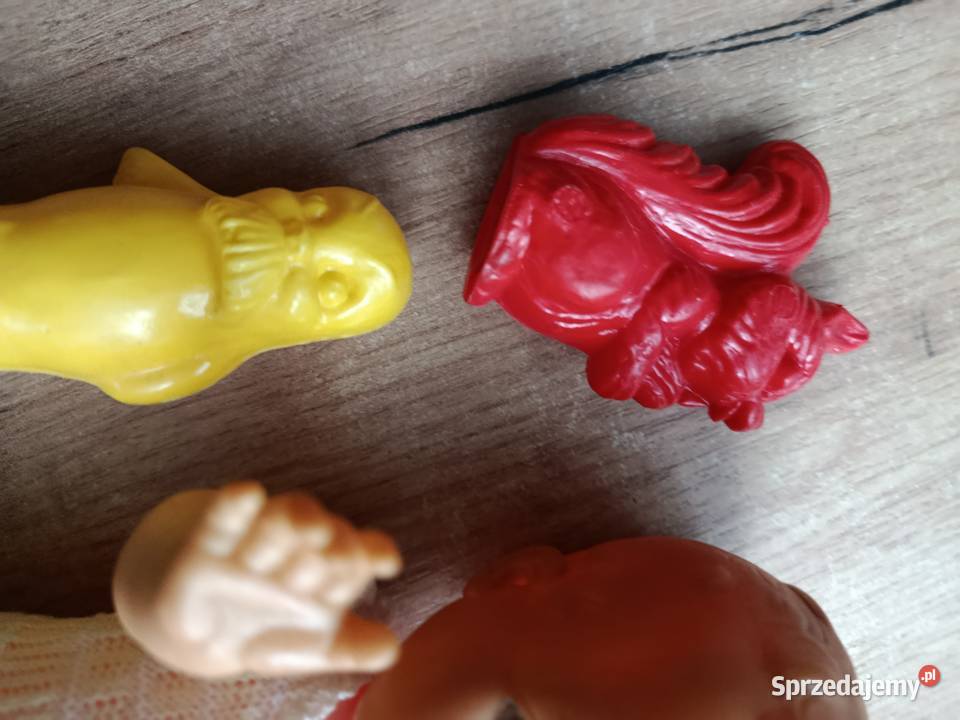 Zestaw zabawki plastykowe celuloza stare lalai Pozostałe Choszczno