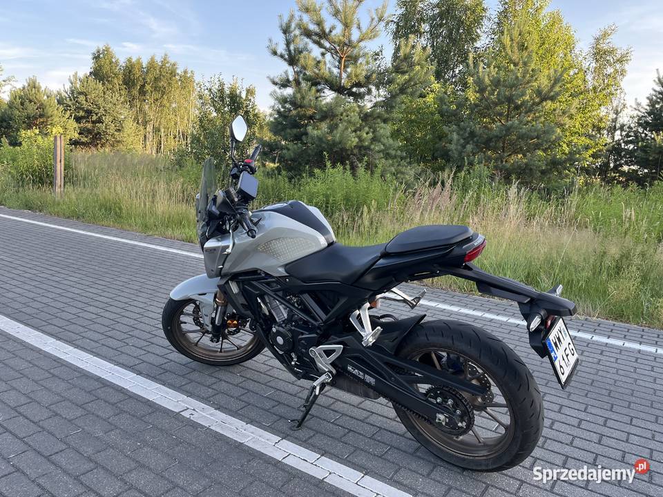 Honda Cb125r 2021 NawigacjaKamera przód tył manualna Honda Wyszków