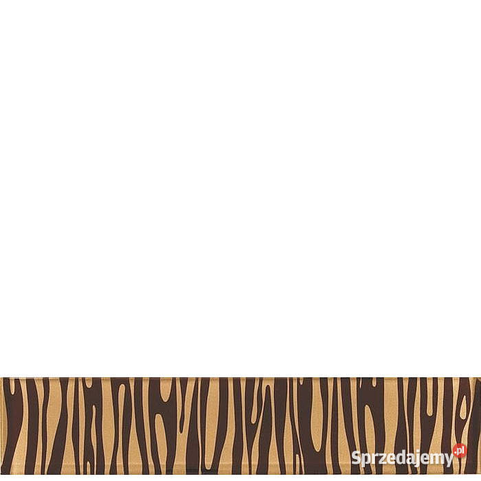Listwa szklana Zebra brąz Glass 6 x 297 seria Białogard sprzedam