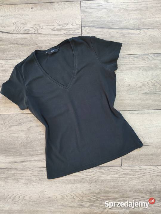 Czarna bluzka Top Vintage y2k Koszulka FF 40 Jasło
