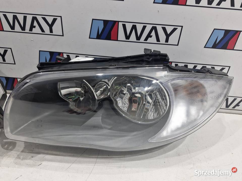 BMW E81 E87 LCI LAMPY PRAWA LEWA KOMPLET H7 TYC