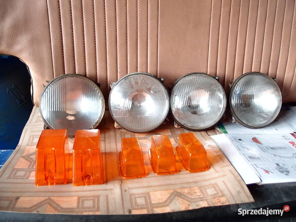 Reflektory Syrena Żuk Kierunki boczne Star łódzkie Łódź