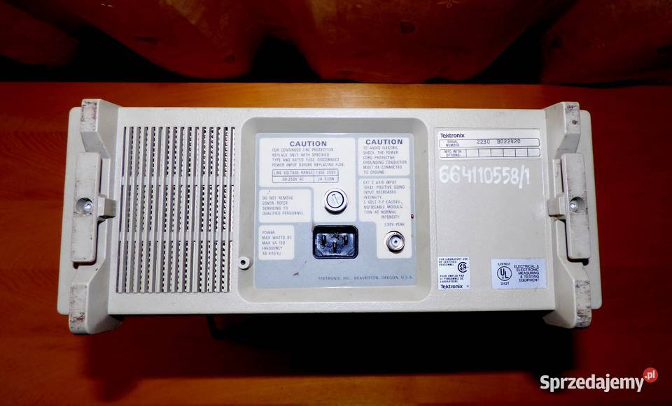 T Oscyloskop Tektronix 2230 pamięciowy 2kanałowy Warszawa