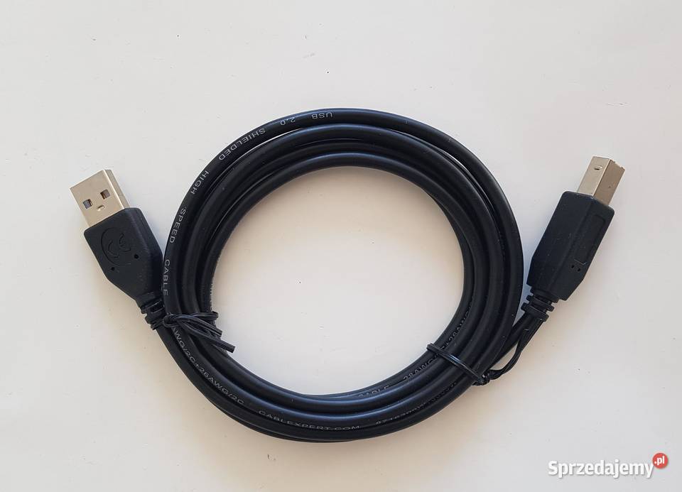Kabel USB do drukarki AMBM 18m przewód AB AB kable, taśmy, przedłużacze Legnica