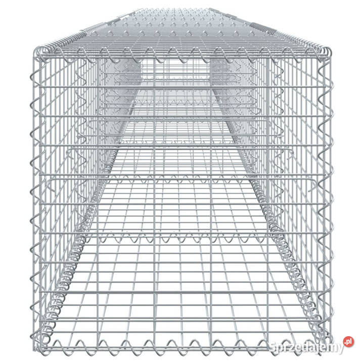 Kosz gabionowy z pokrywą 700x50x50 galwanizowane Warszawa