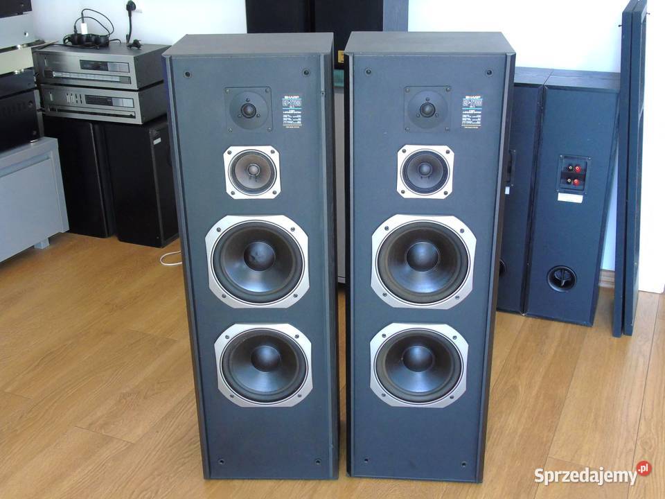 Kolumny SHARP CP7700 mocne 2 x 250 wat 8 ohm