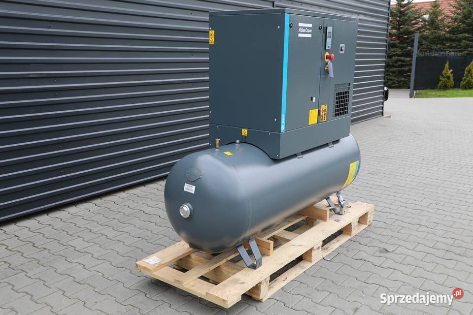Kompresor śrubowy Atlas Copco G5FF 500 lt NOWY lubelskie Łabunie sprzedam