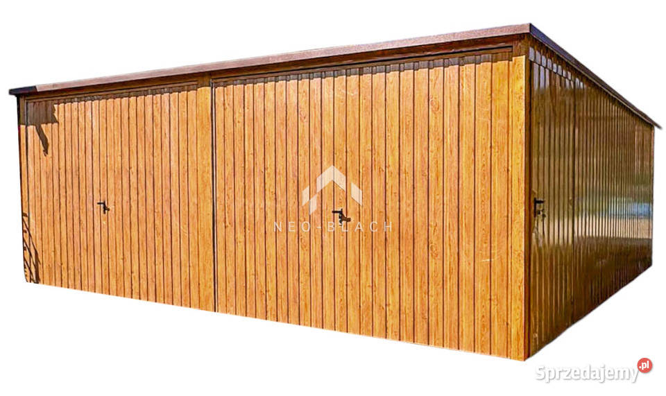 Garaż Blaszany 6x5m 2x Brama Uchylna Złoty Dąb Kłodzko sprzedam