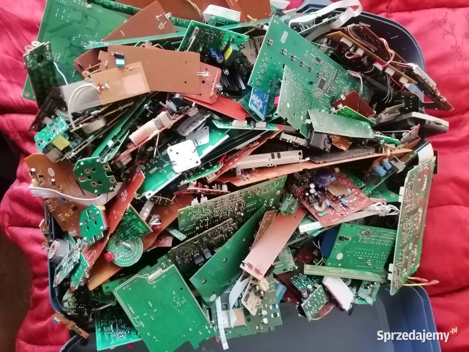 Płytki elektroniczne odzysk metali zloto srebro sprzedam