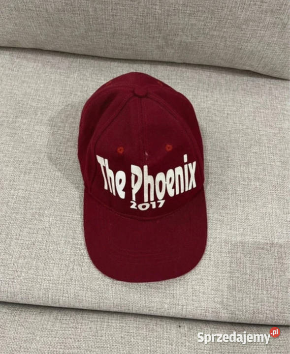 Czerwona modna unisexowa letnia czapka z Łódź