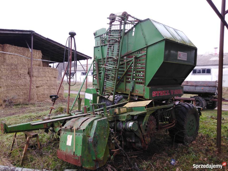 Kombajn buraczany Stoll V202 Bałcyny