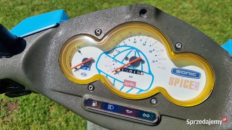 Skuter Aprilia Sonic 50 spice girls 19800km Bajdy