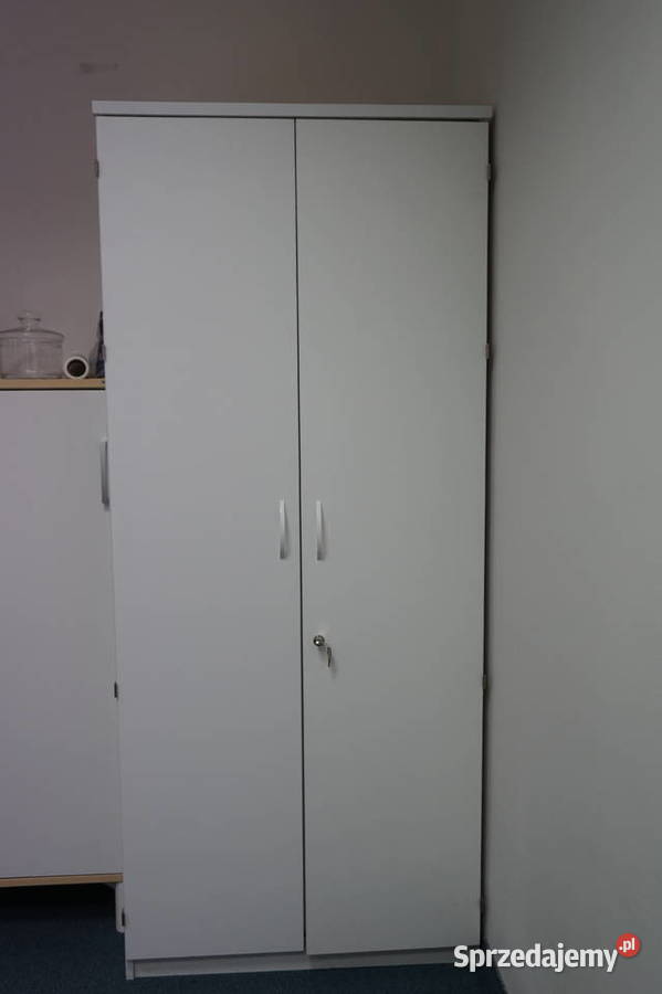 Pojemna szafa biurowa z wieszakiem 80cm Wrocław