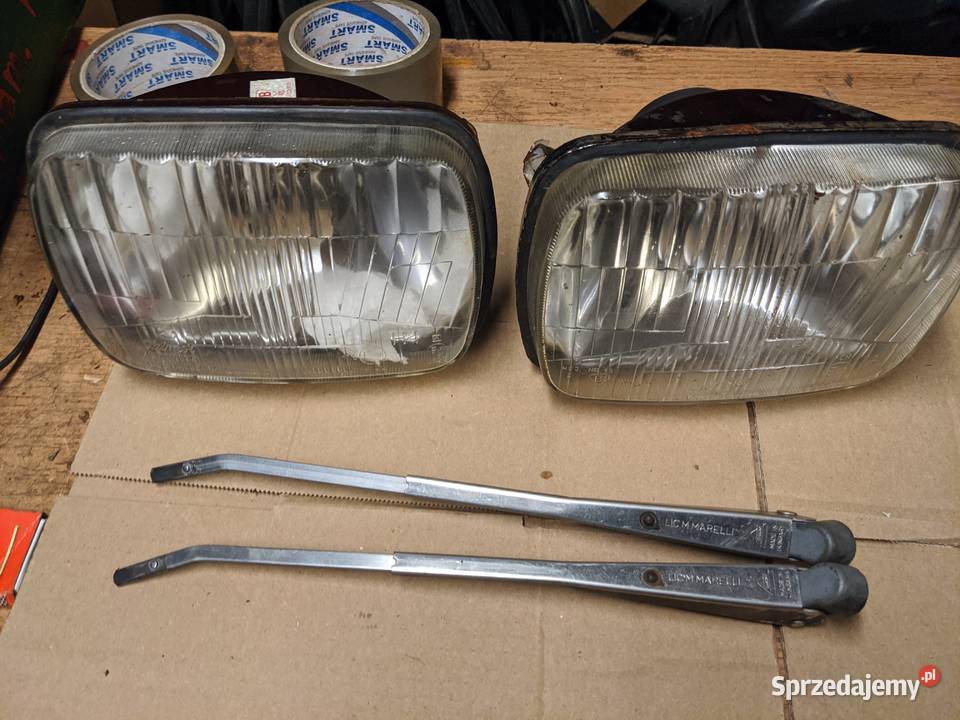 Fiat 126p lalmpy przednie Zelmot Wesem H 4 lampy przednie podkarpackie Stalowa Wola