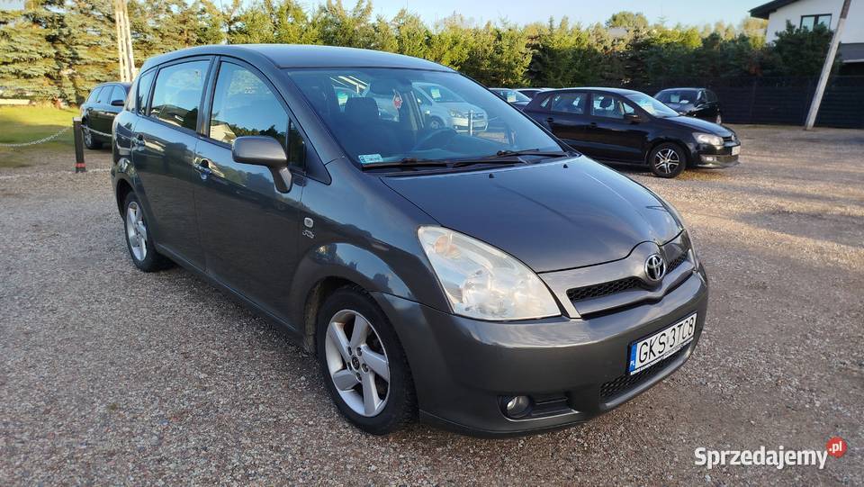 Toyota Corolla Verso 20 D4D 116 7 Miejsc kurtyny powietrzne Bytów sprzedam