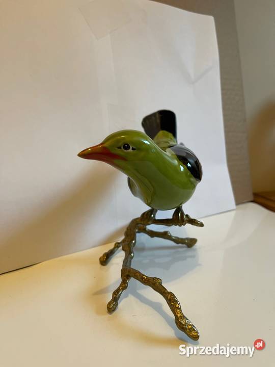 Wilga zielona Karenski Porcelana i szkło Warszawa sprzedam