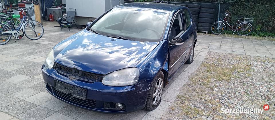 VW Golf V14 BenzynaZ NiemiecUszkodzonyOkazja Rok produkcji 2008 Szamotuły