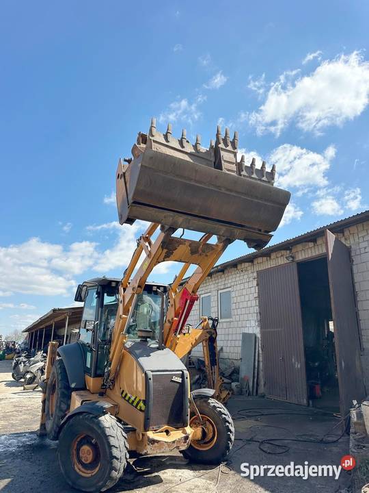 KoparkoŁadowarka CASE 580 ST 580ST Sterowanie Koparko ładowarki Tymowa