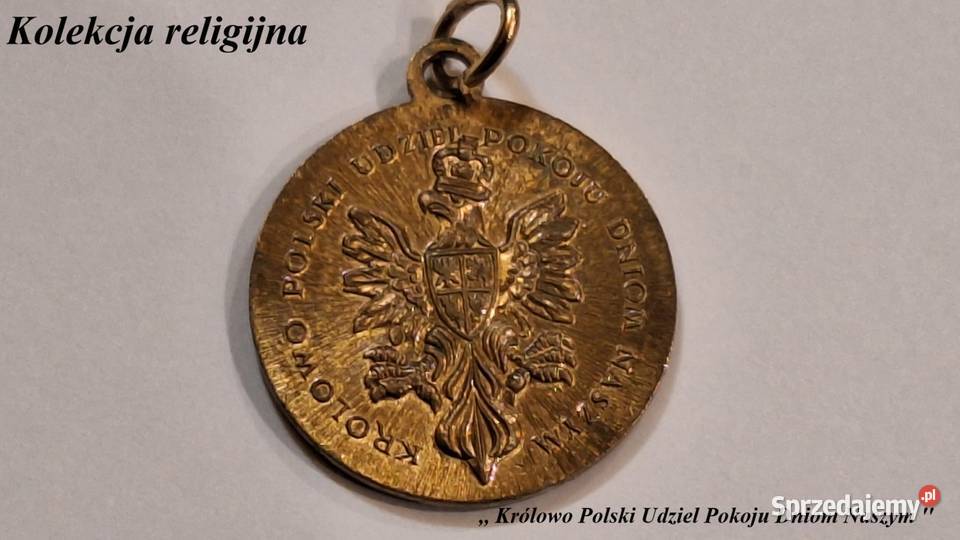 Medalion Matka Boża Licheńska Orzeł Polski mazowieckie Legionowo