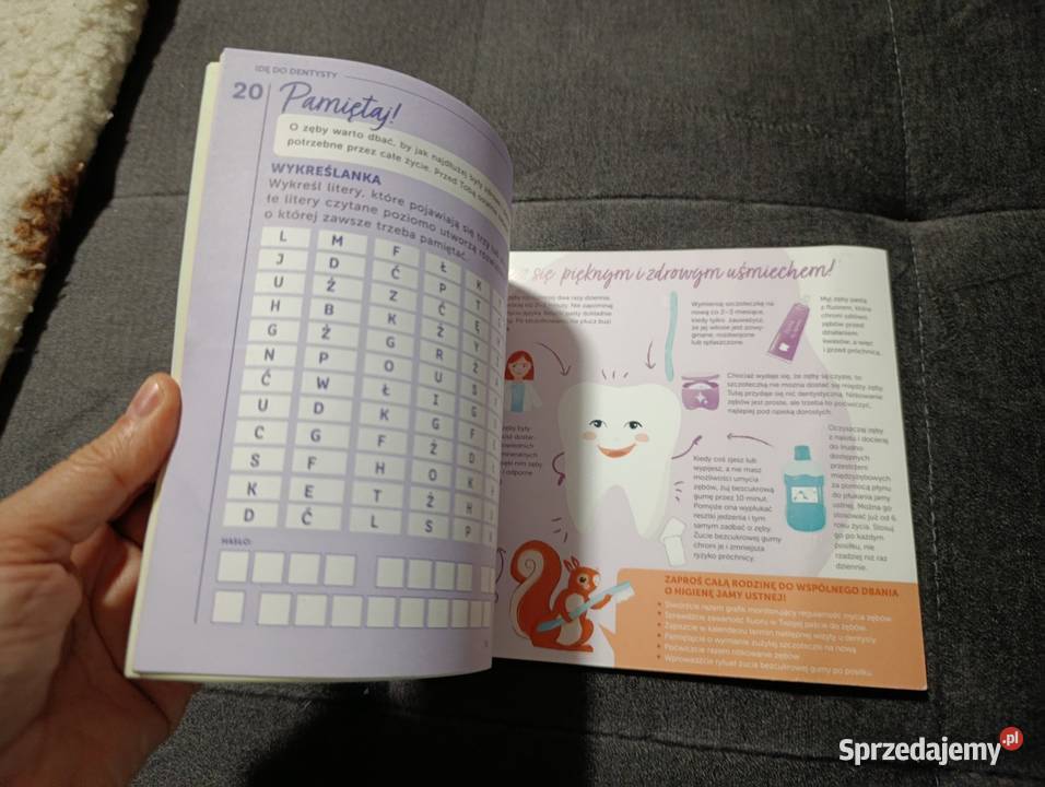 dziel się uśmiechem książeczka do rozwiązywania Poznań