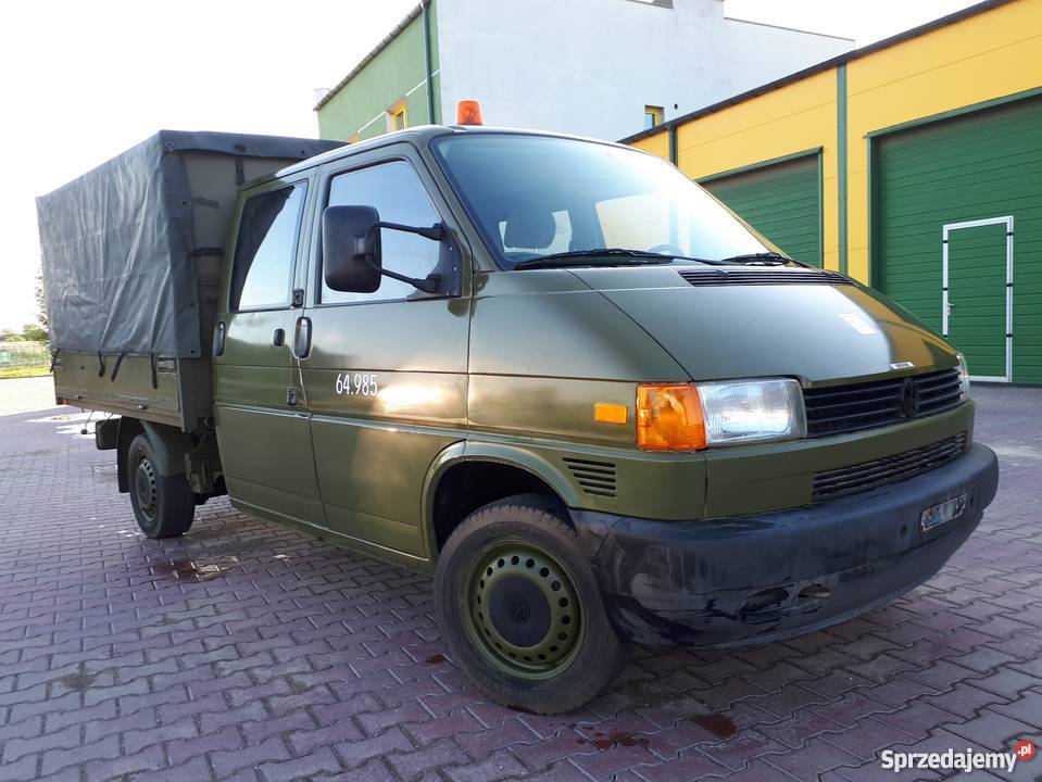 Vw T4 Doka z Wojskapełen serwis 147200 sprzedam