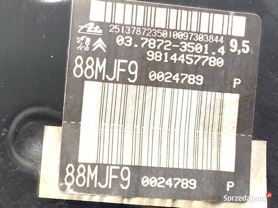 SERWO HAMULCOWE CITROEN C4 PICASSO II 9814457780 osobowe