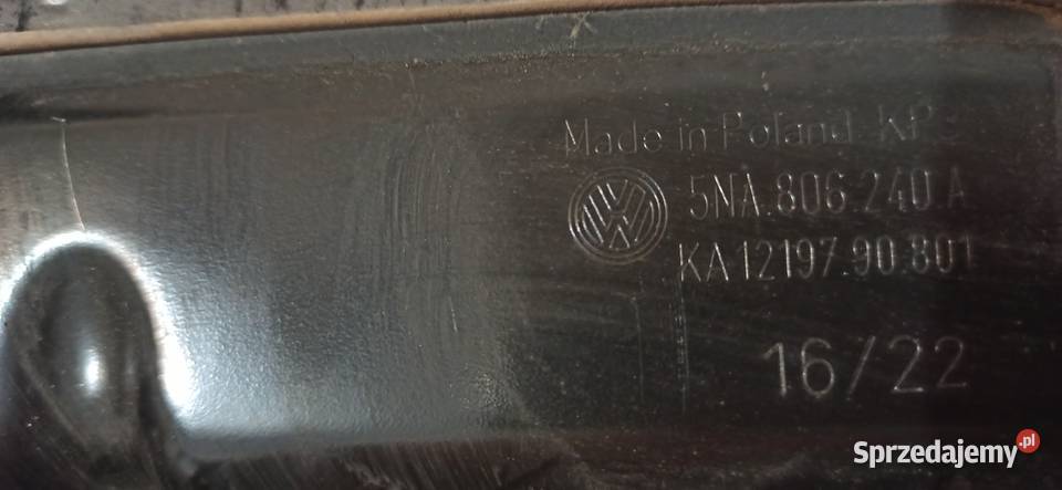 VW TIGUAN PODSZYBIE METALOWE 5NA806239B małopolskie Wadowice