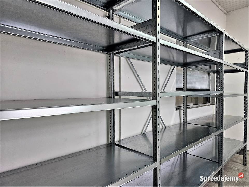 Regał Magazynowy Metalowy Ocynkowany Garażowy Pozostałe Dzierżoniów