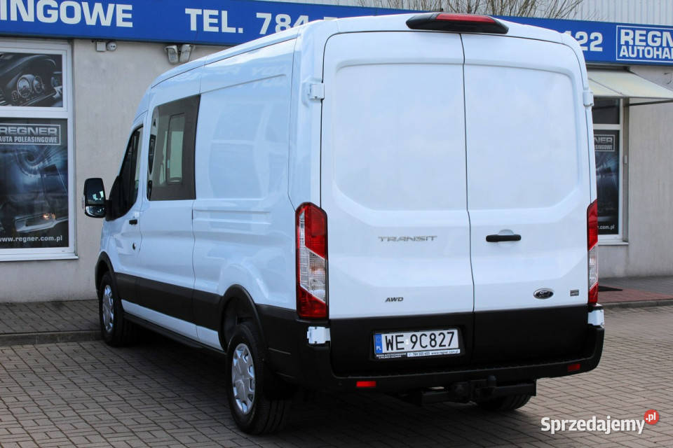 Ford Transit 4x4 SalonPL 6osobowy FV23 Hak mazowieckie Sokołów