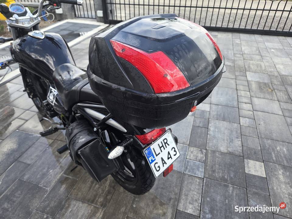 Motocyk Romet Soft Chopper 2 2018r kufry Zamość