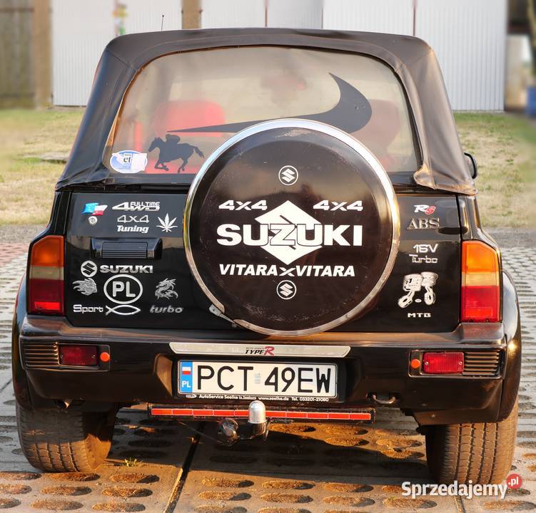 Suzuki Vitara 16 Cabrio1989r stan kolekcjonerski nieuszkodzony Prusinowo