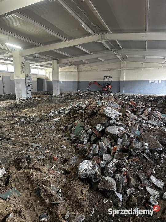 KUCIE POSADZEK KOPARKA Z MŁOTEM POSADZKI śląskie Częstochowa