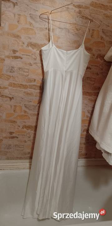 SM ASOS Design Ekskluzywna suknia ślubna z Rozkloszowana Kraków sprzedam